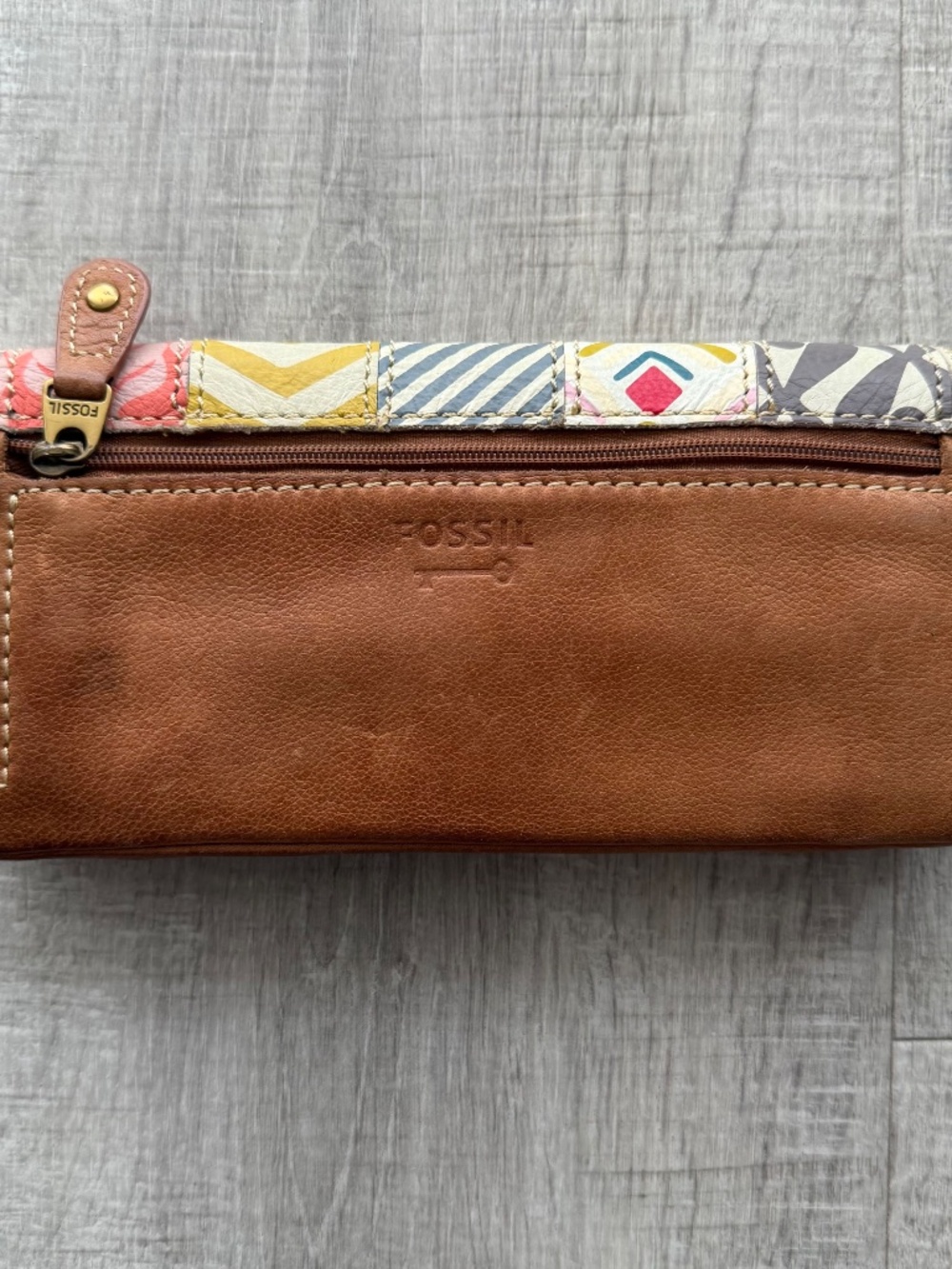 Fossil Leather Wallet - Picture 3 of 3